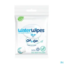 WaterWipes Lingettes Nettoyantes Bébé Biodégradables