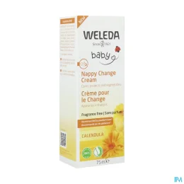 Weleda Bébé Calendula Crème pour le change Bio — 75 mL - Sans Parfum