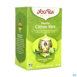 Yogi Tea Menthe Citron Vert