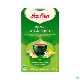 Yogi Tea Thé Vert au Jasmin