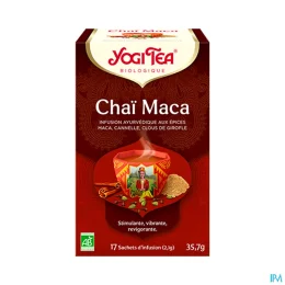 Yogi Tea Tisane Ayurvédique Chaï Maca Bio