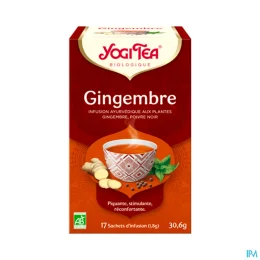 Yogi Tea Tisane Ayurvédique Gingembre