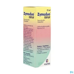 Zymaduo 150 UI solution buvable en flacon compte-gouttes 12ml