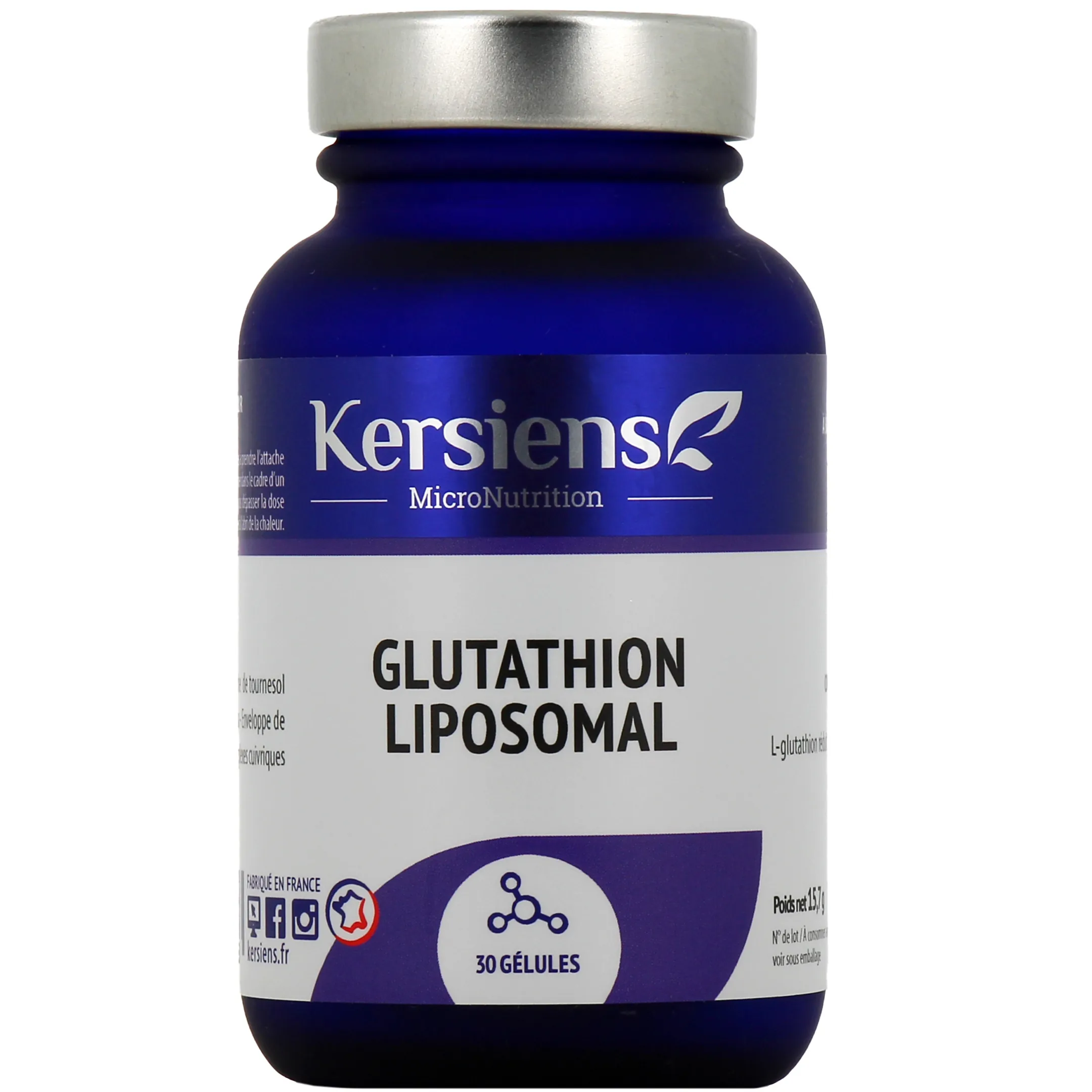 acheter glutathion pharmacie cameroun Kersiens Liposomal Potency:50 mg